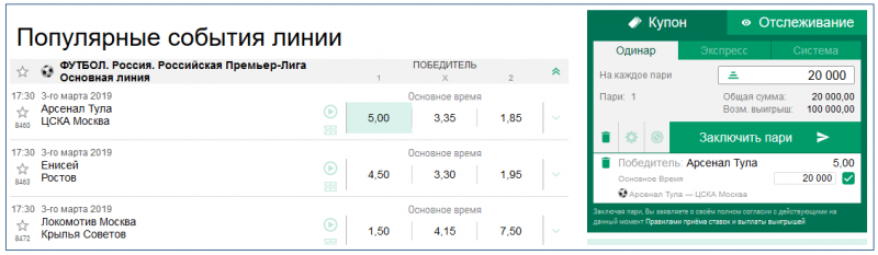 Полезная информация для ставок на спорт