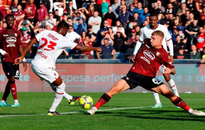 Серия А Салернитана - Милан 22.12.2023