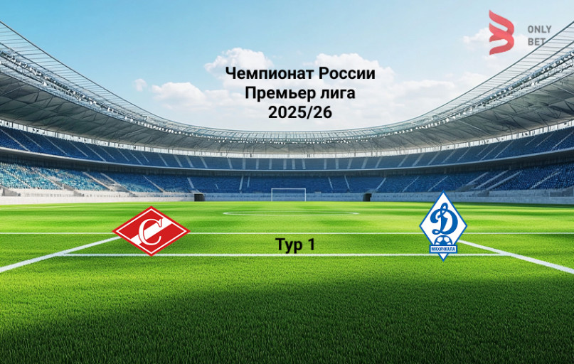 РПЛ Спартак - Динамо Махачкала 19.07.2025